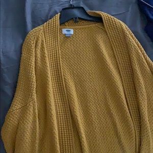 Mustard cardigan